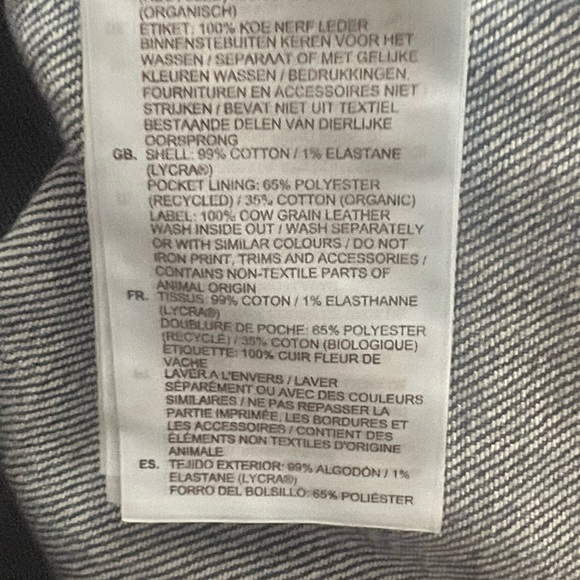 G-Star RAW Women’s Blue Denim Jacket – Size L – New With Tags - Picture 7 of 7